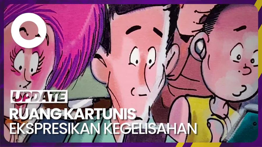 Ekspresikan Kegalauan Hati di DNA Cartoon Festival Denpasar Bali 2023