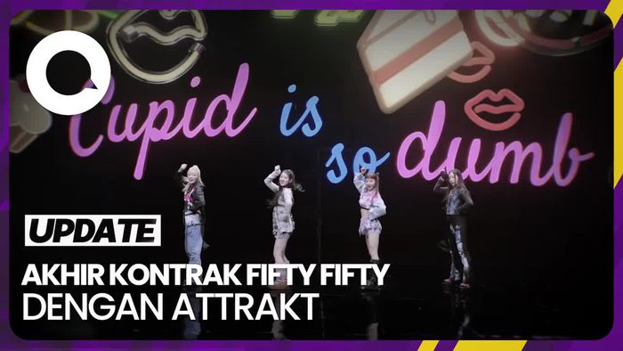 ATTRAKT Resmi Akhiri Kontrak Ketiga Member FIFTY FIFTY