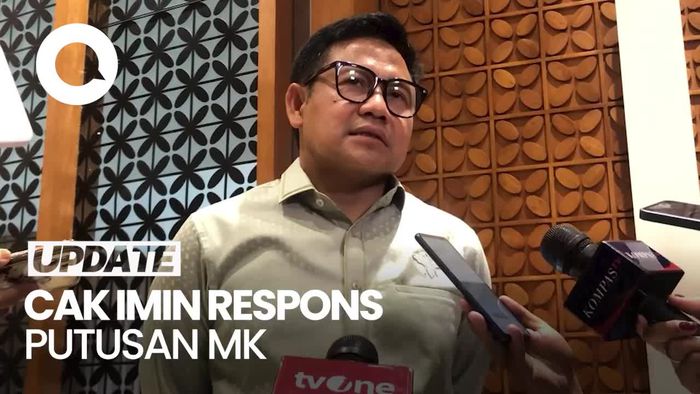 Respons Cak Imin soal MK Tolak Gugatan Batas Maksimal Usia Capres 70 Tahun