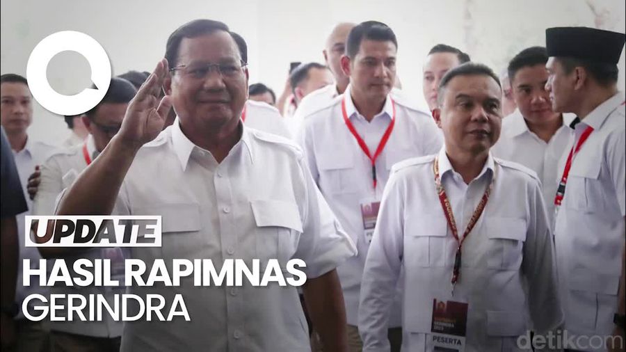 Rapimnas Gerindra, Seluruh Kader Sepakat Menangkan Prabowo-Gibran