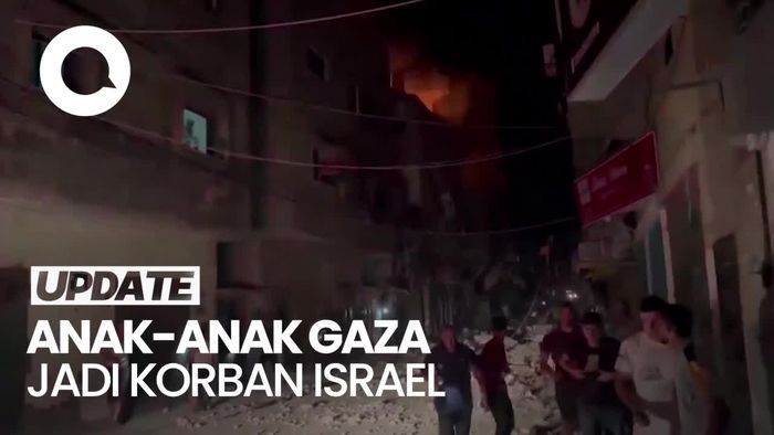  1 Juta Anak di Jalur Gaza Jadi Korban Konflik Israel