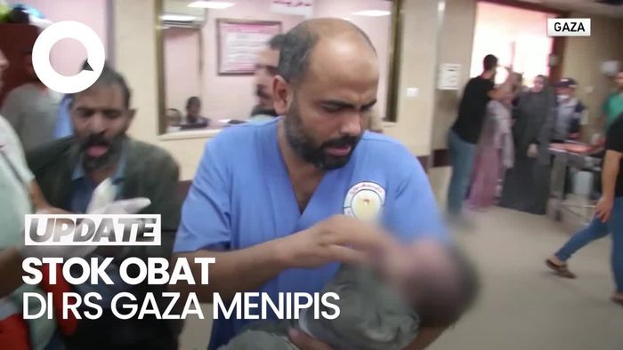 Kondisi RS Gaza Krisis, Stok Obat Semakin Menipis