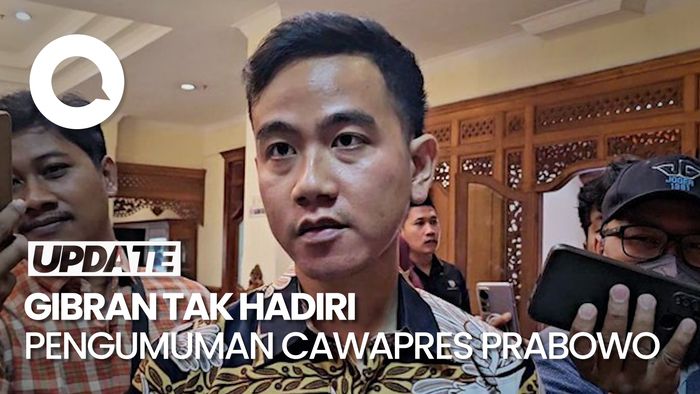 Gibran Tak Hadir di Pengumuman Cawapres Prabowo, Ini Kata Gerindra