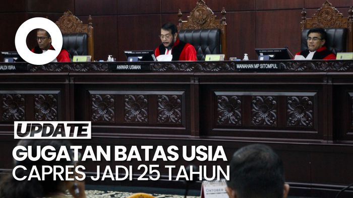 Gugatan Batas Usia Capres/Cawapres Jadi 25 Tahun Tak Diterima MK