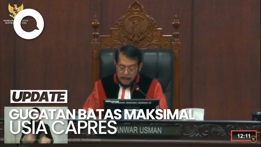 Putusan MK soal Batas Maksimal Usia Capres Putusan MK soal Batas Maksimal Usia Capres