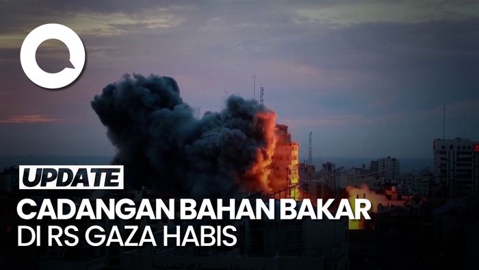 RS di Gaza Kehabisan Cadangan Bahan Bakar, Ribuan Pasien dalam Bahaya
