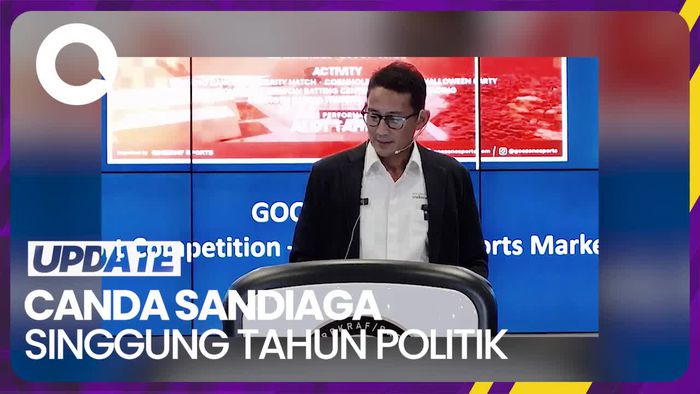 Bicara Tahun Politik, Sandiaga Uno: Menterinya Tidak Kemana-mana