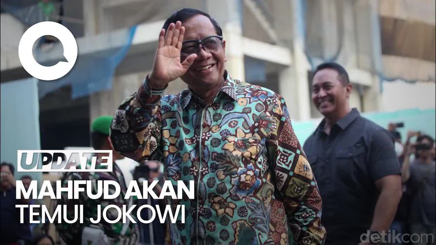 Mahfud Md Belum Bertemu Jokowi Setelah Jadi Cawapres Ganjar