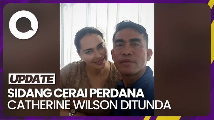 Catherine Wilson dan Suami Absen Sidang Cerai Perdana