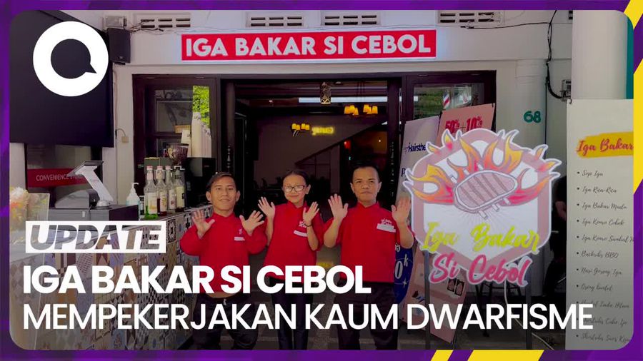 Salut! Resto Iga Bakar di Bandung Ini Berdayakan Penyandang Dwarfisme