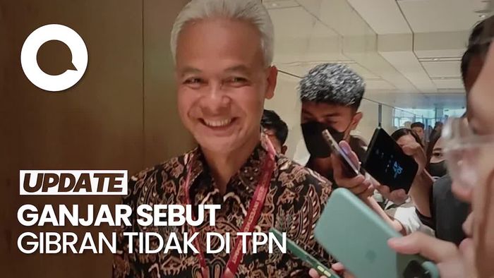Ganjar Tegaskan Gibran Bukan Anggota TPN!