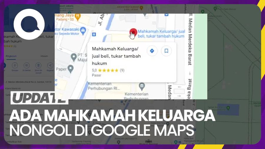 Mahkamah Keluarga Ada di GMaps, Ternyata Semua Akun Bisa Mengganti