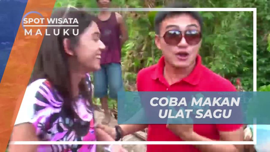 Mencicipi Cita Rasa Unik Ulat Sagu di Desa Rutong Maluku 