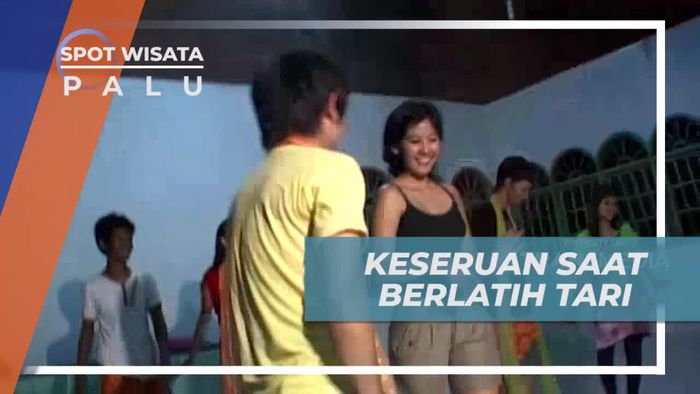 Seru-seruan Berlatih Tari di Sanggar Kota Palu
