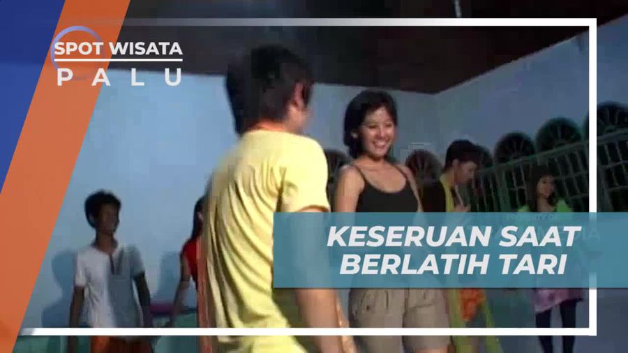 Seru-seruan Berlatih Tari di Sanggar Kota Palu