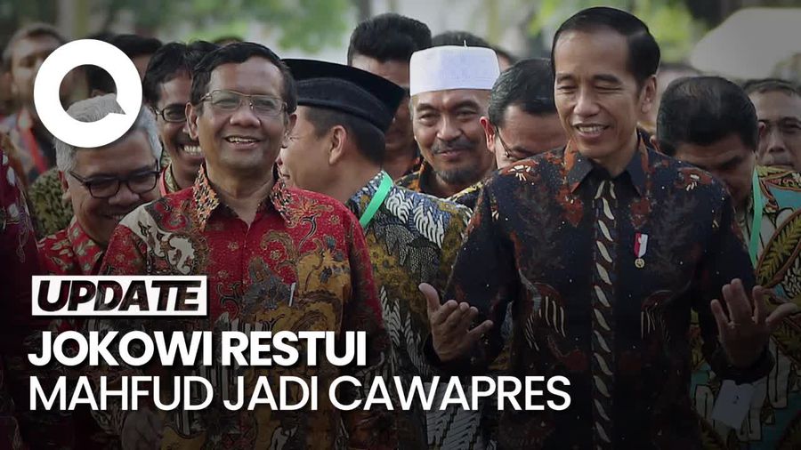 Mahfud Ketemu Jokowi, Sudah Direstui Jadi Cawapres Ganjar