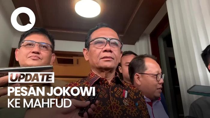 Mahfud Ungkap Jokowi Titip Agar Pemilu 2024 Berjalan Baik