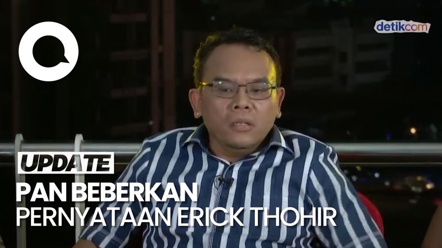 Elite PAN Ungkap Erick Thohir Tak Sedih Gibran Jadi Cawapres Prabowo