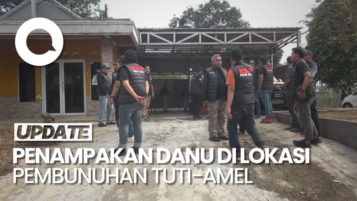 Polisi Olah TKP Pembunuhan Tuti-Amel, Tersangka Danu Dibawa ke Lokasi