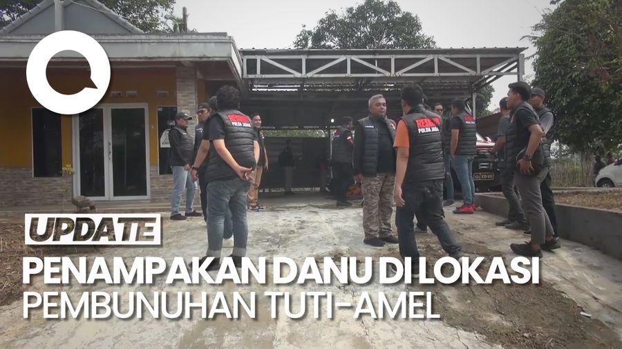 Polisi Olah TKP Pembunuhan Tuti-Amel, Tersangka Danu Dibawa ke Lokasi