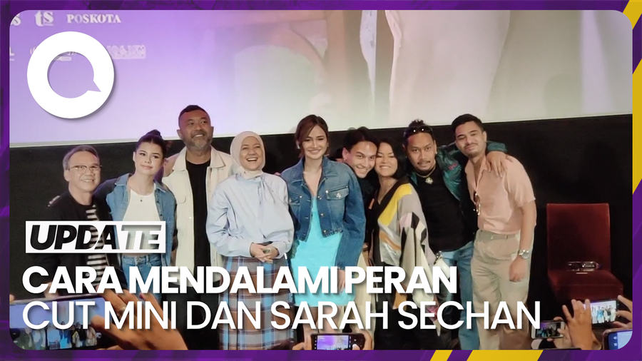 Totalitas Cut Mini dan Sarah Sechan Dalami Peran Mohon Doa Restu