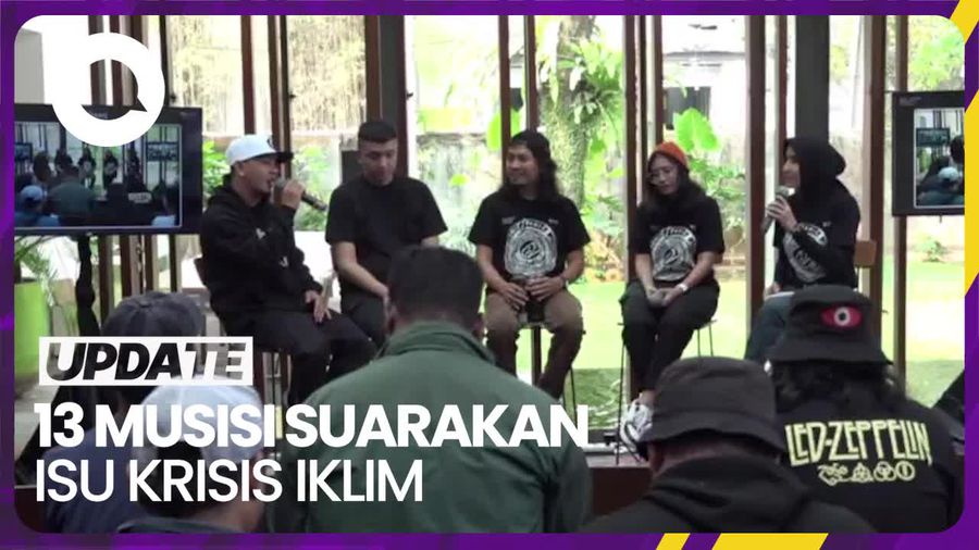 Tantangan Endah N Rhesa-Rapper Tuan Tigabelas Garap Lagu soal Krisis Iklim