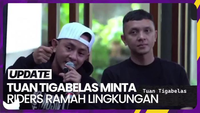 Tuan Tigabelas Tak Peduli Dibilang Ribet Minta Riders yang Ramah Lingkungan