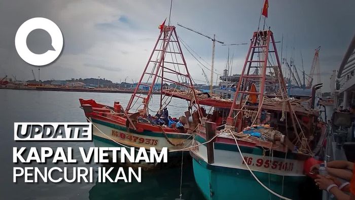 Polairud Polri Tangkap 2 Kapal Vietnam Pencuri Ikan di Natuna