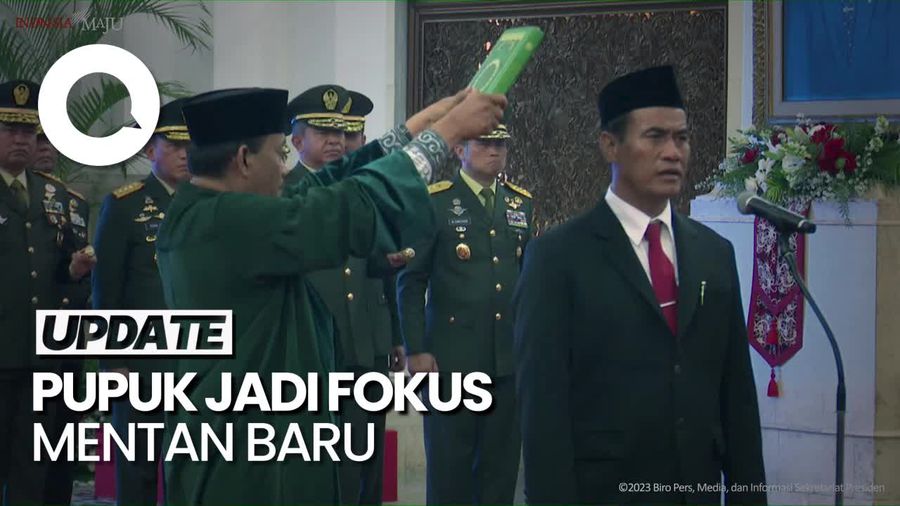 Jadi Mentan Lagi, Amran Mau Langsung Bereskan Masalah Pupuk