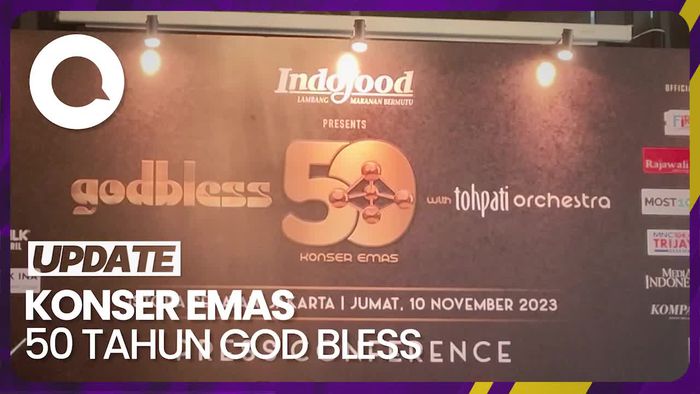 God Bless Akan Tampil dengan Semangat Muda di Konser Emas 50 Tahun