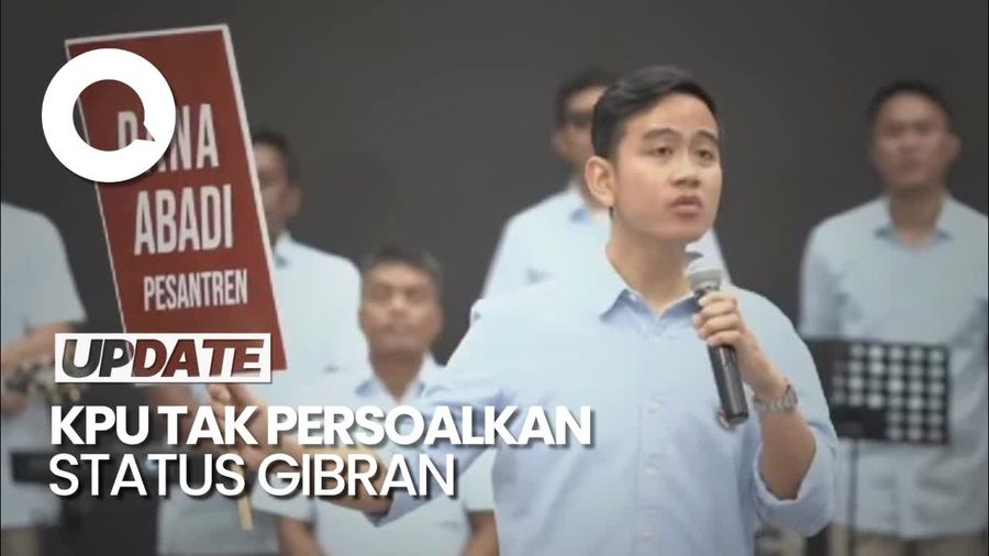 KPU Tak Masalah Gibran Masih Kader PDIP saat Daftar Cawapres