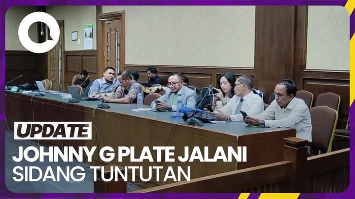 Johnny G Plate Jalani Sidang Tuntutan Korupsi BTS 4G Hari Ini