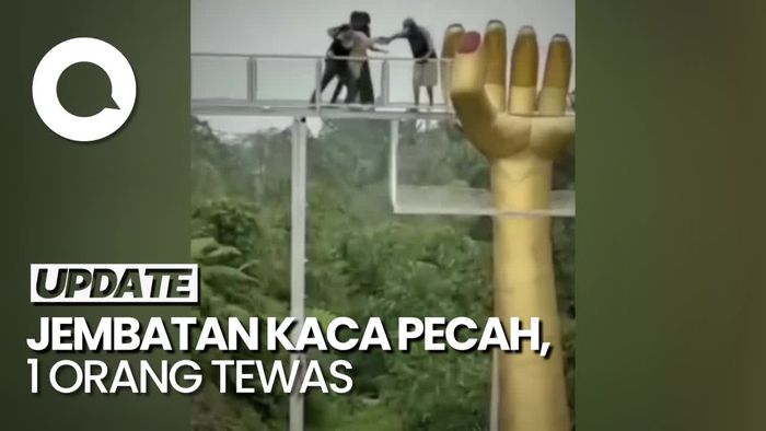 Cerita Saksi Sebelum Insiden Pecahnya Jembatan Kaca Banyumas