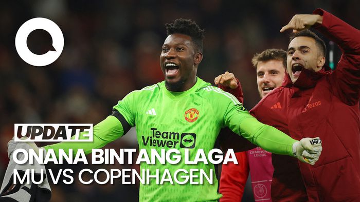 MU Menang Tipis 1-0 dari Copenhagen, Onana Jadi Penyelamat