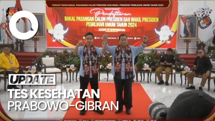 Prabowo-Gibran Dijadwalkan Tes Kesehatan di RSPAD Besok