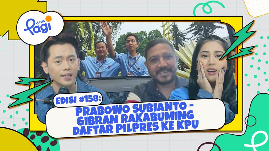 Prabowo Subianto-Gibran Rakabuming Daftar Pilpres ke KPU