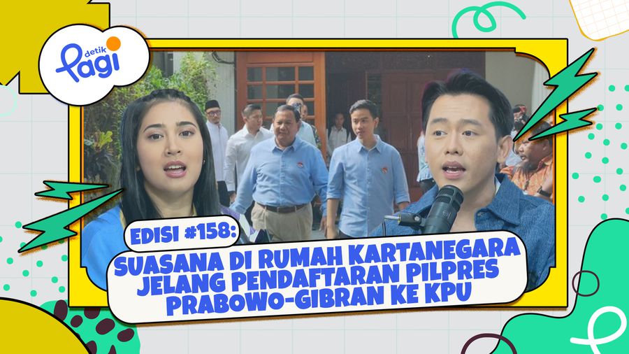 Suasana di Rumah Kartanegara Jelang Pendaftaran Pilpres Prabowo-Gibran ke KPU