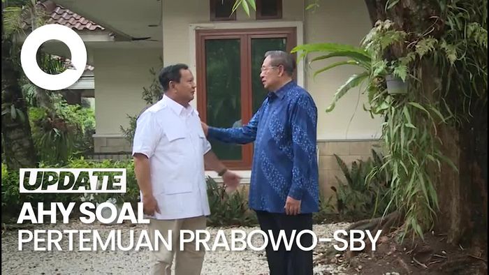 AHY Beberkan Isi Pertemuan Prabowo-SBY di Cikeas 