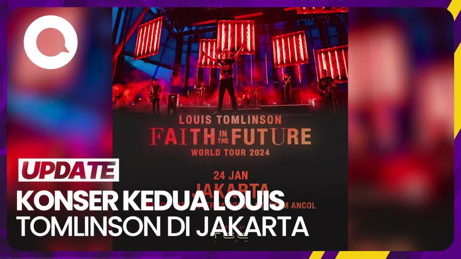 Louis Tomlinson Gelar Konser di Jakarta Januari 2024