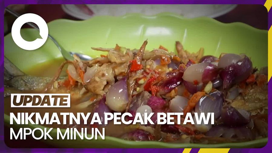 Bikin Laper: Pecak Bandeng Mpok Minun, Segarnya Bikin Merem Melek