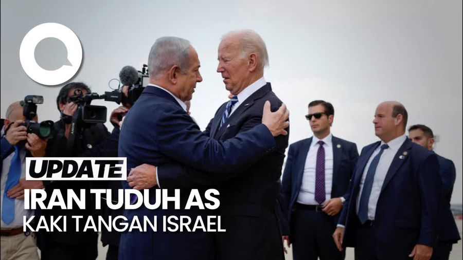 Iran Tuding AS Otak Kejahatan Israel di Gaza