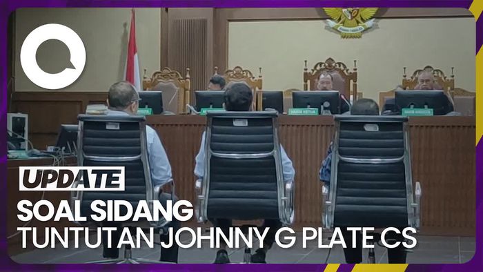 Tuntutan JPU untuk Johnny G Plate Cs di Kasus Korupsi BTS 4G