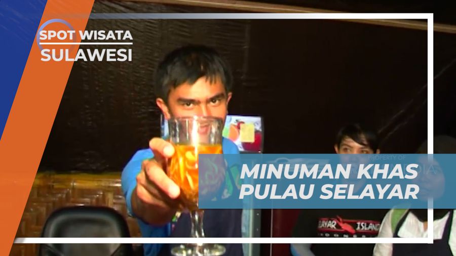 Saronso, Minuman Kelapa dan Gula Merah Khas Pulau Selayar 