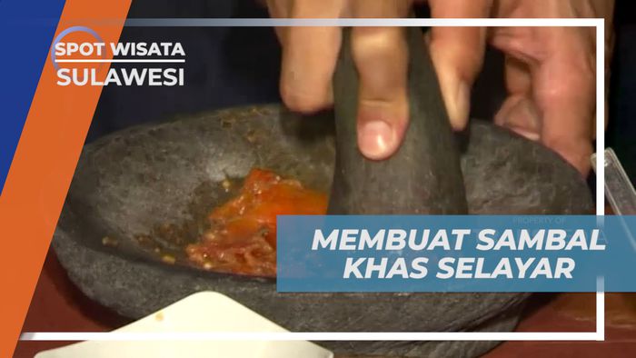 Belajar Membuat Sambel Cobek Terasi Khas Pulau Selayar, Sulawesi Selatan