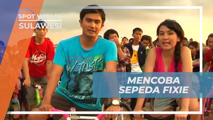 Berbagi Keseruan Bareng Anggota Komunitas Sepeda Fixie Kota Makassar, Sulawesi Selatan