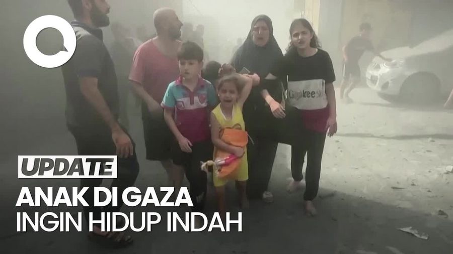 Keinginan Bocah di Gaza Hidup Indah Tanpa Roket