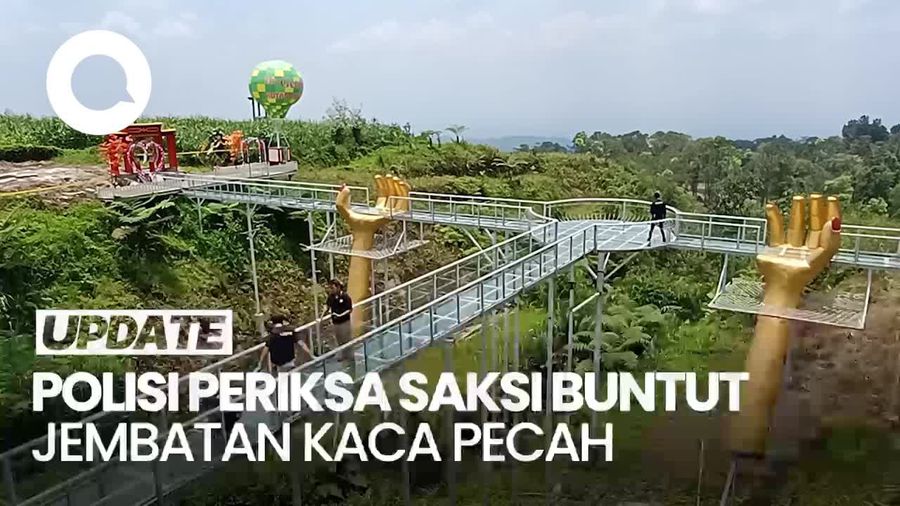 Polisi: Jembatan Kaca di Banyumas Tak Ada Uji Kelayakan-Pengamanan