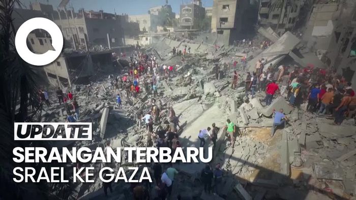 Israel Serang Kamp Pengungsian Padat Penduduk di Gaza, 15 Orang Tewas