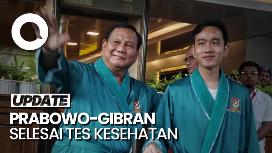 Waswas Seusai Tes Kesehatan, Prabowo: Tapi Tadi Dokter Banyak Senyum