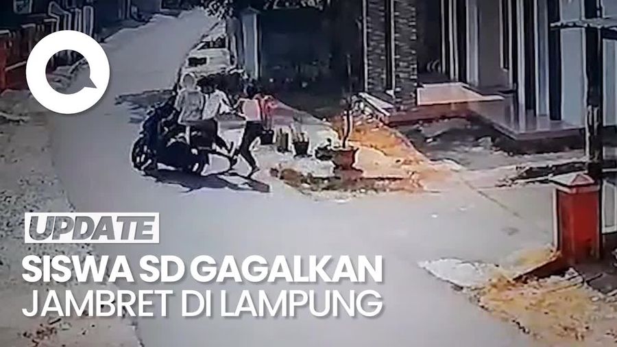  Aksi Siswa SD Gagalkan Jambret Berbuah Hadiah dari Kapolda Lampung